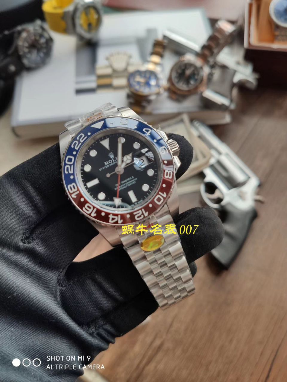 【NOOB厂Rolex顶级复刻高仿手表】劳力士格林尼治型II系列126710BLRO-0001腕表 / R378