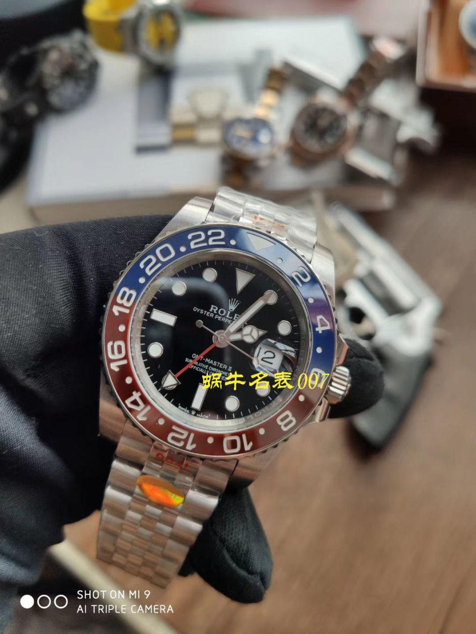 【NOOB厂Rolex顶级复刻高仿手表】劳力士格林尼治型II系列126710BLRO-0001腕表 / R378