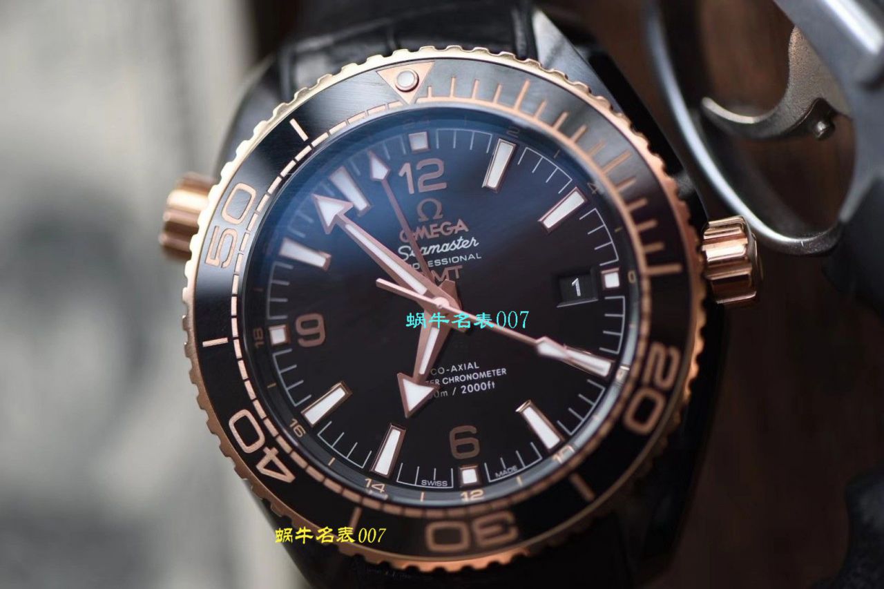 VS厂欧米茄海马深海之黑全陶瓷顶级复刻OMEGA手表215.63.46.22.01.001腕表 / M609