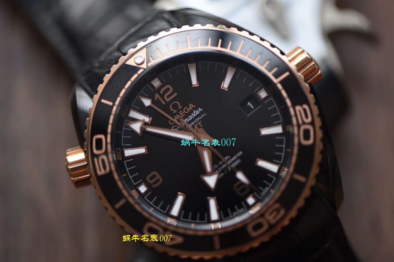 VS厂欧米茄海马深海之黑全陶瓷顶级复刻OMEGA手表215.63.46.22.01.001腕表 / M609