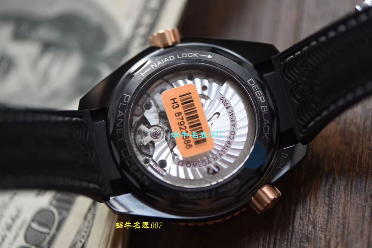 VS厂欧米茄海马深海之黑全陶瓷顶级复刻OMEGA手表215.63.46.22.01.001腕表 / M609