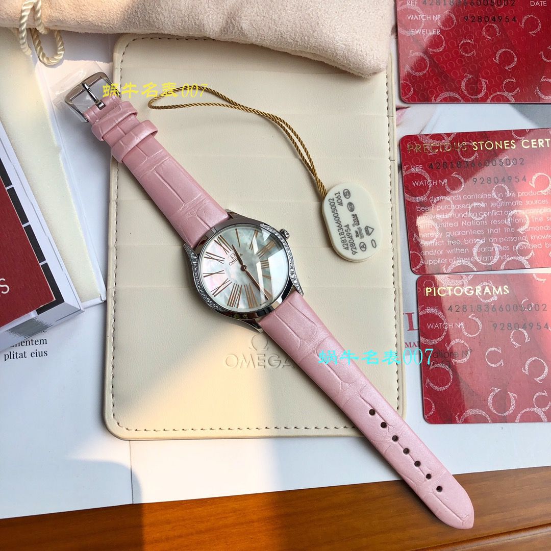 【渠道原单女表】欧米茄碟飞系列428.17.36.60.04.001腕表 / M610