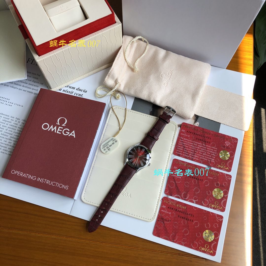 【渠道原单女表】欧米茄碟飞系列428.17.36.60.04.001腕表 / M610