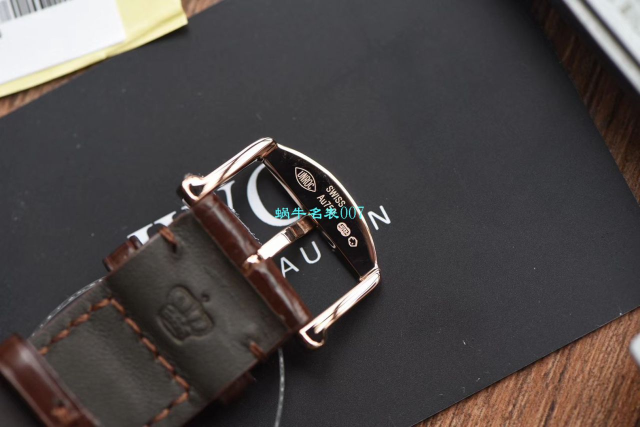 【视频评测V7厂IWC复刻表】万国表柏涛菲诺系列高仿IW356515腕表 / WG393