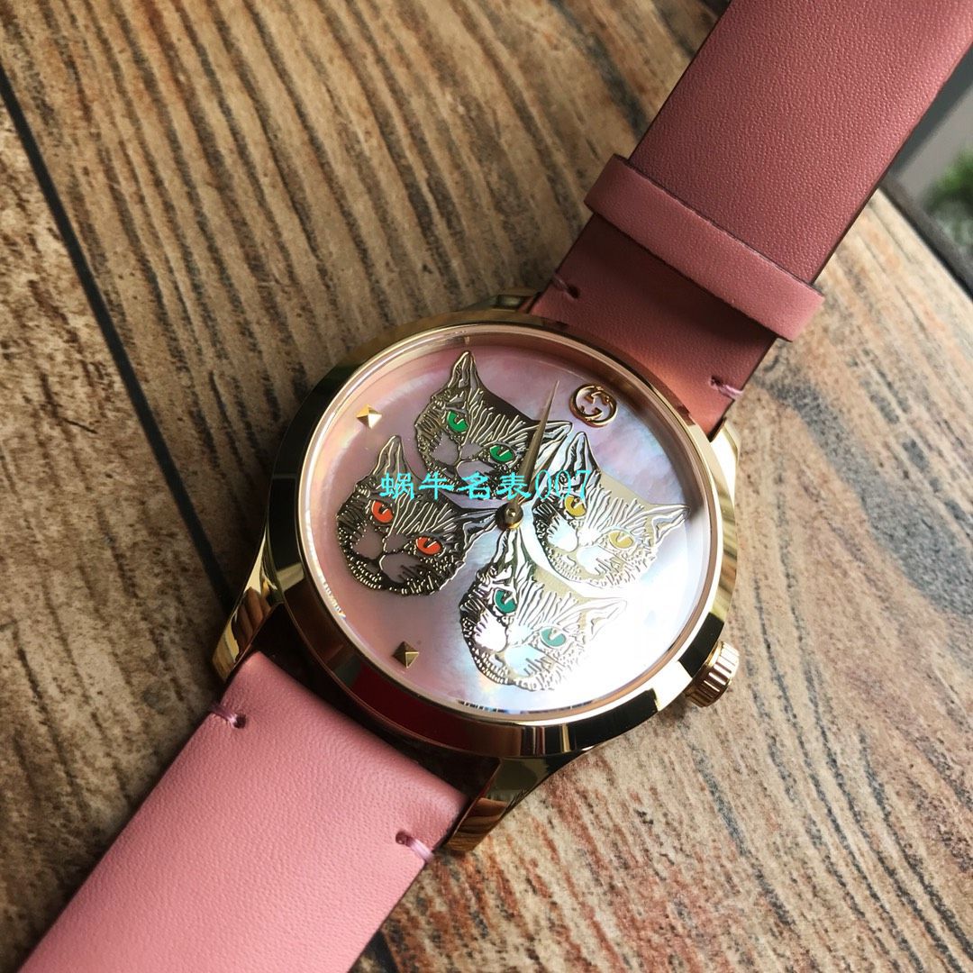 【渠道原单】Gucci古驰猫头鹰G-Timeless 系列女士腕表，38 毫米 / GUCCI KK17