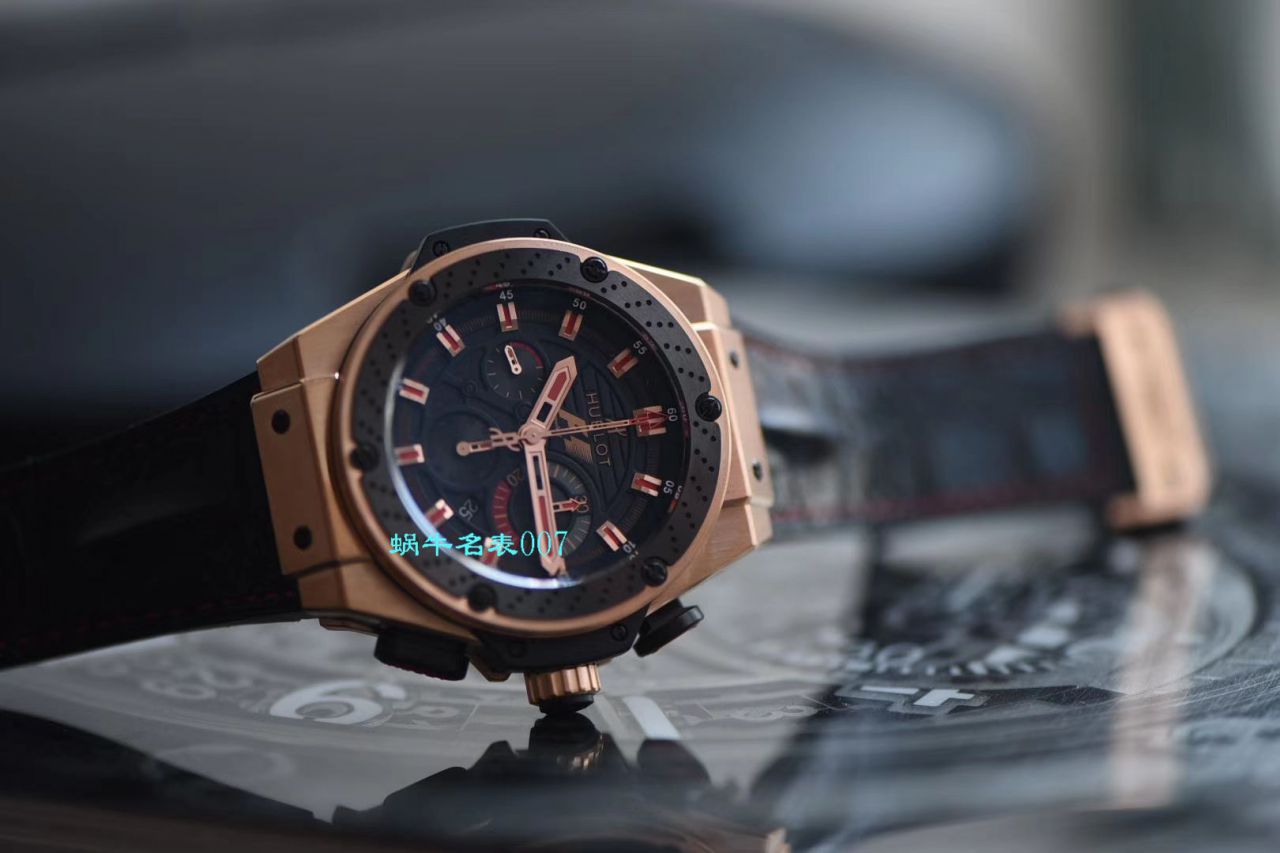 【HBBV6厂顶级复刻手表】宇舶法拉利F1 玫瑰金703.OM.6912.HR.FMC12 Hublot  F1 King Power Great Britain Limited Edition / YB072