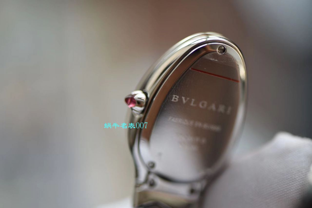【BV厂BVLGARI复刻蛇形女表】宝格丽SERPENTI系列102734，102613 SPC35WGDWCGD1.1T白面黑面陶瓷腕表 / BG029