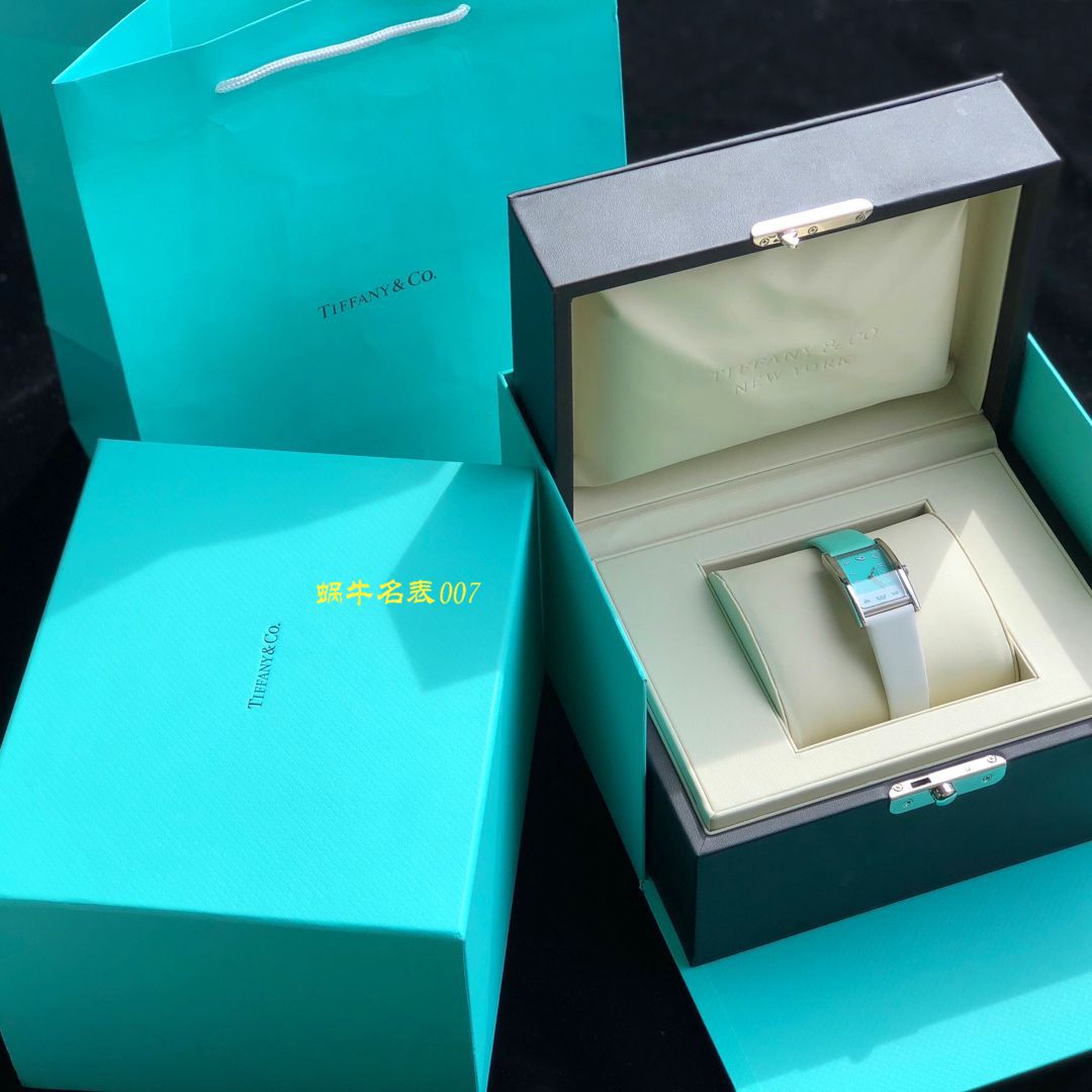 【渠道定制】蒂芙尼拼面夜光手表，世界上最迷人的蓝面，tiffany blue女装腕表！ / Tiffany01