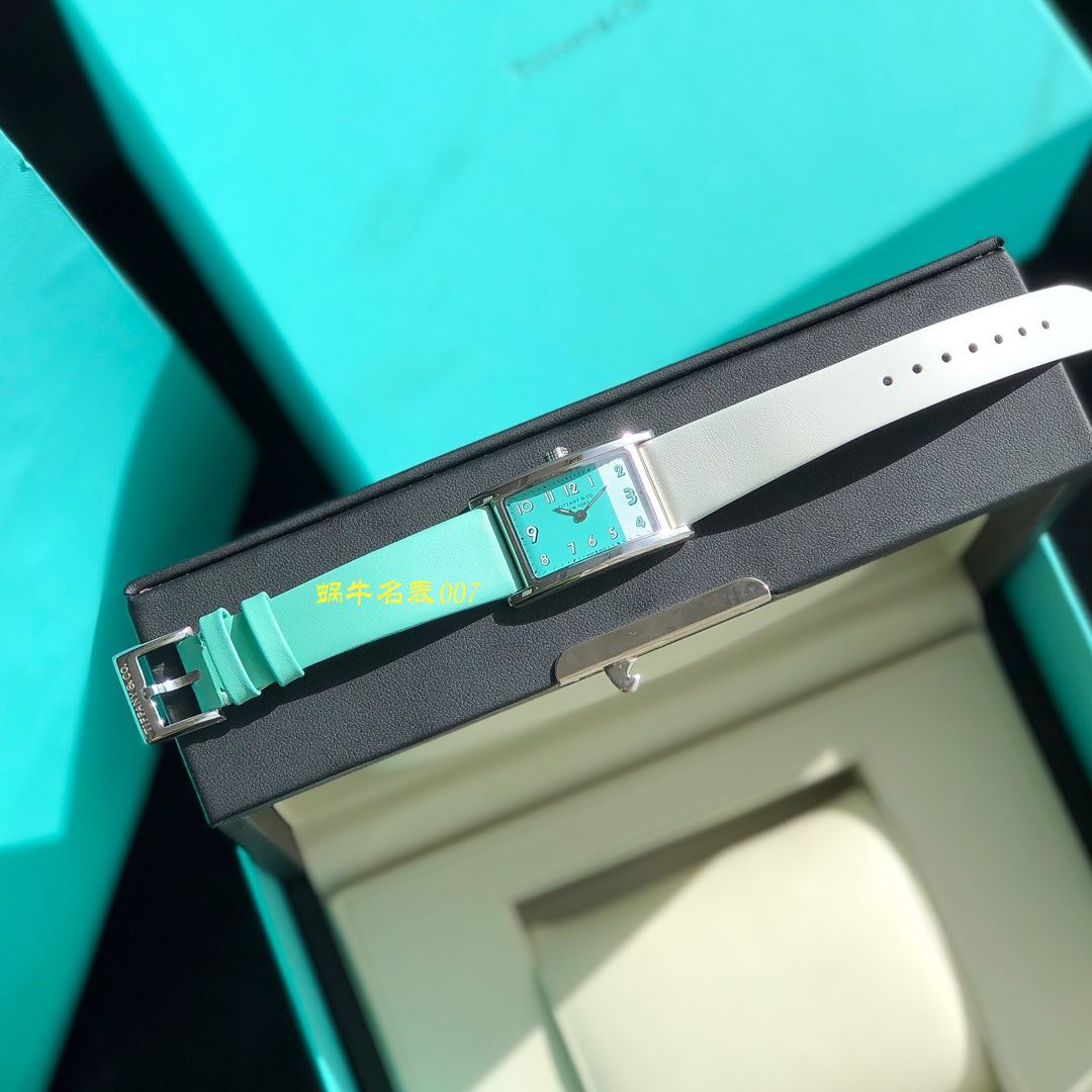 【渠道定制】蒂芙尼拼面夜光手表，世界上最迷人的蓝面，tiffany blue女装腕表！ / Tiffany01