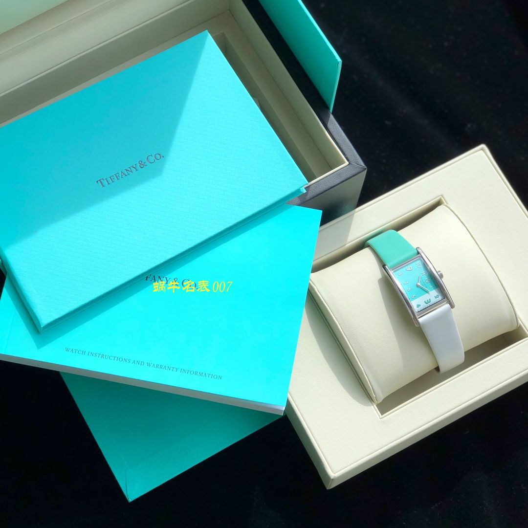 【渠道定制】蒂芙尼拼面夜光手表，世界上最迷人的蓝面，tiffany blue女装腕表！ / Tiffany01