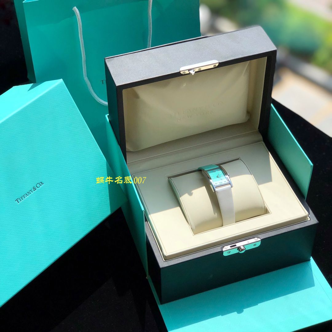 【渠道定制】蒂芙尼拼面夜光手表，世界上最迷人的蓝面，tiffany blue女装腕表！ / Tiffany01