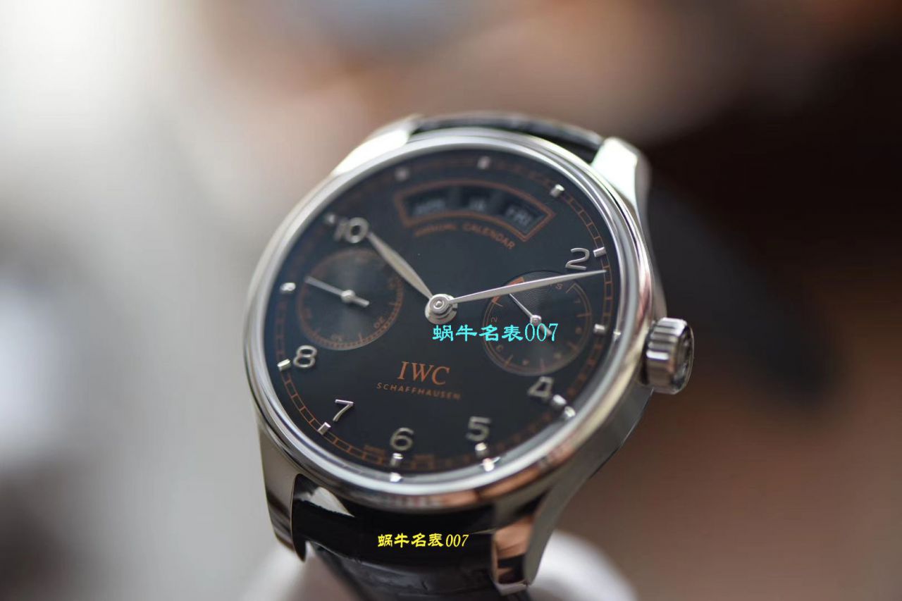 【ZF厂万国复刻高仿表价格】IWC万国表葡萄牙系列“Pisa版”葡萄牙年历表腕表 / M500