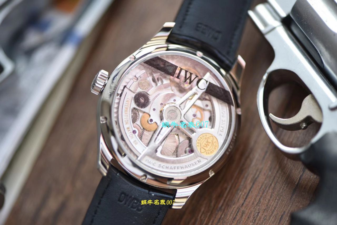 【ZF厂万国复刻高仿表价格】IWC万国表葡萄牙系列“Pisa版”葡萄牙年历表腕表 / M500