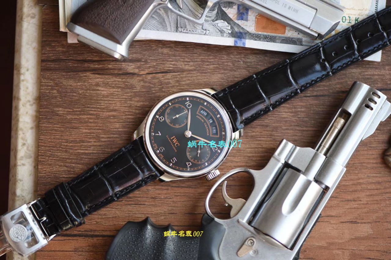 【ZF厂万国复刻高仿表价格】IWC万国表葡萄牙系列“Pisa版”葡萄牙年历表腕表 / M500