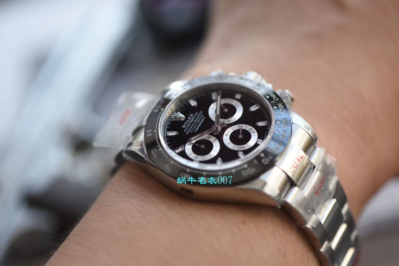 【NOOB厂复刻劳力士迪通拿手表】N厂熊猫迪V3升级版来袭宇宙计型迪通拿高仿116500LN-78590腕表 / R380