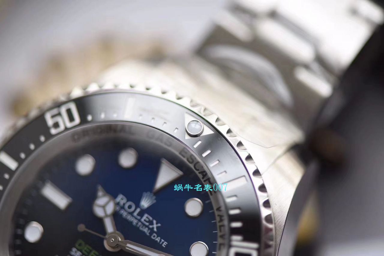 【AR厂复刻超级904L精钢渐变蓝鬼王手表】劳力士海使型复刻高仿116660-98210 蓝盘腕表 / R381