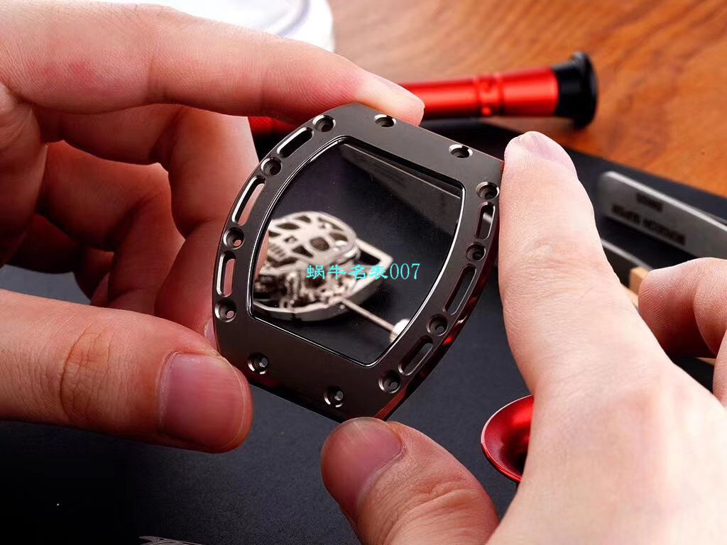 【视频评测EUR厂理查德米勒复刻高仿手表】Richard Mille至尊骷髅头鬼王RM052凤凰红配面 / RM052hong