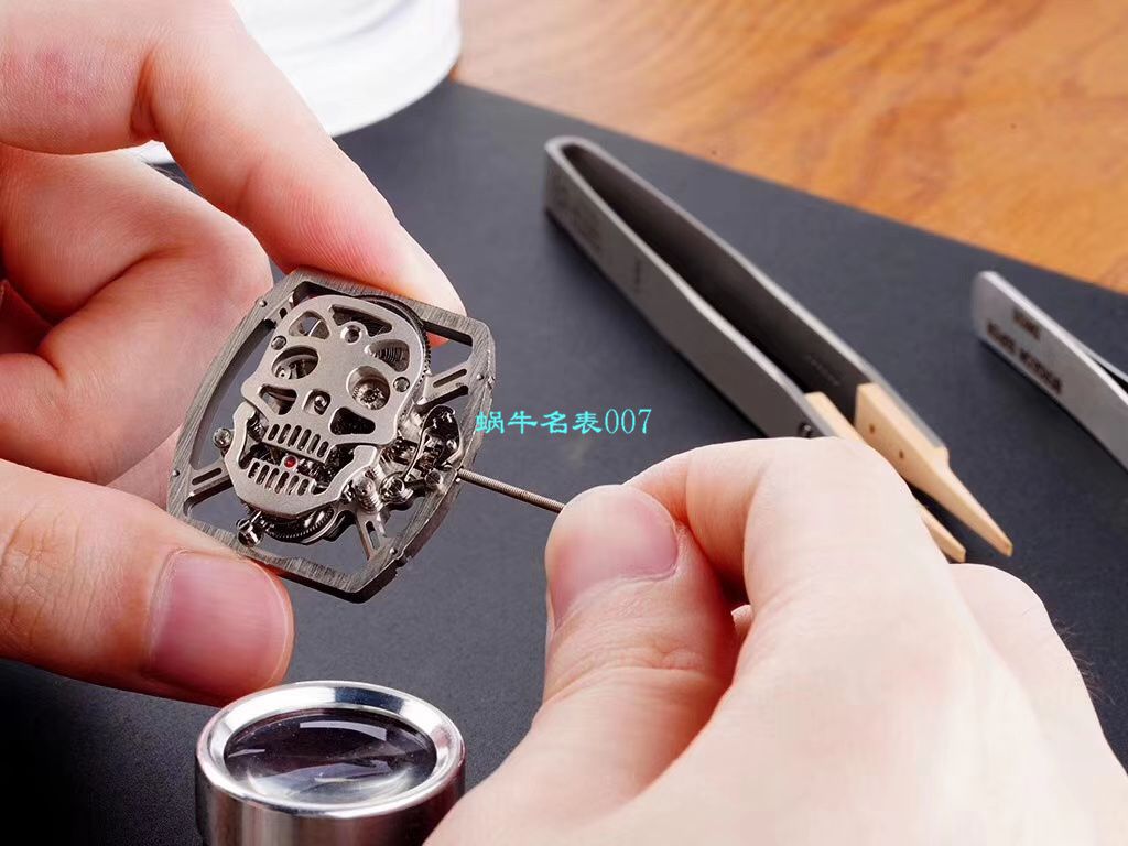 【视频评测EUR厂Richard Mille仿表价格顶级复刻高仿】俄罗斯紫金版理查德米勒至尊鬼王RM052 / RM052jin