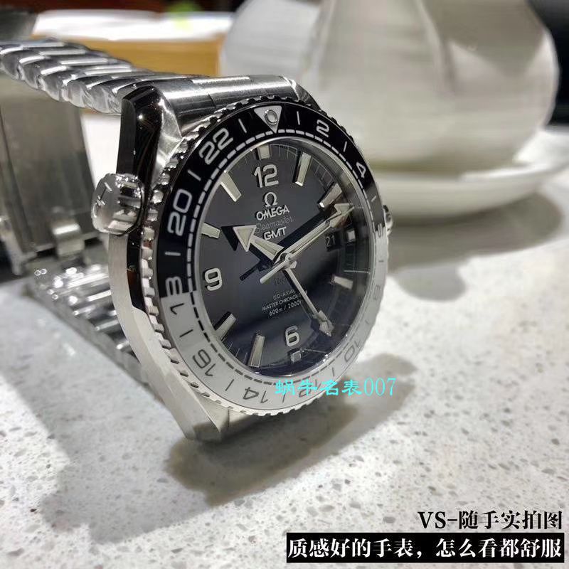 VS厂欧米茄海马600米GMT太极圈Omega复刻高仿仿表215.30.44.22.01.001腕表 / M617