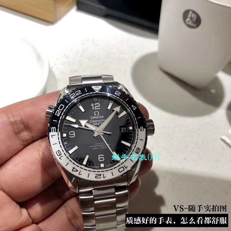 VS厂欧米茄海马600米GMT太极圈Omega复刻高仿仿表215.30.44.22.01.001腕表 / M617