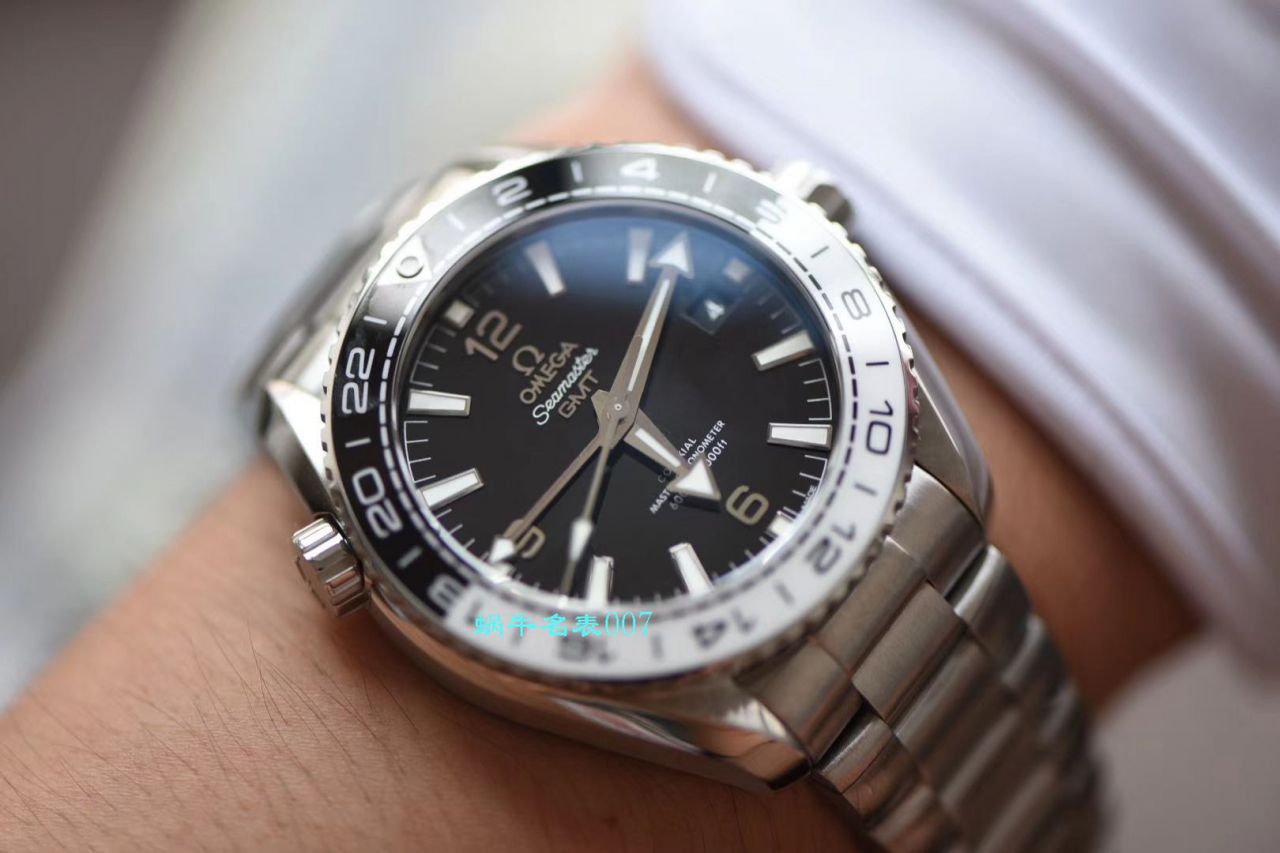 VS厂欧米茄海马600米GMT太极圈Omega复刻高仿仿表215.30.44.22.01.001腕表 / M617