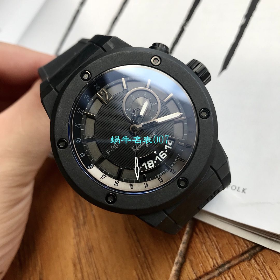 【渠道原单】菲拉格慕Ferragamo F-80系列碳素纤维男士腕表 / FEL011