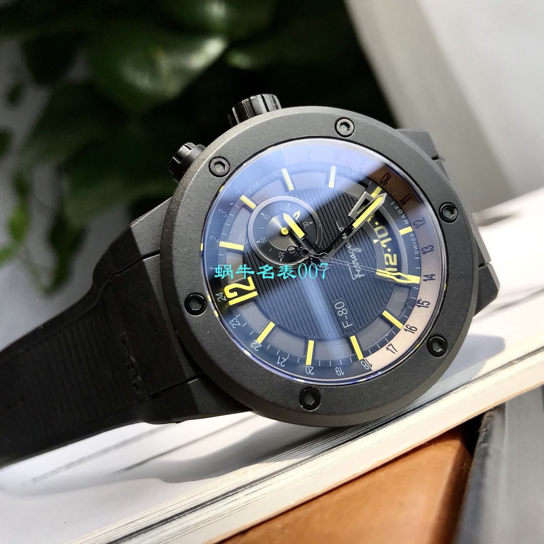 【渠道原单】菲拉格慕Ferragamo F-80系列碳素纤维男士腕表 / FEL011