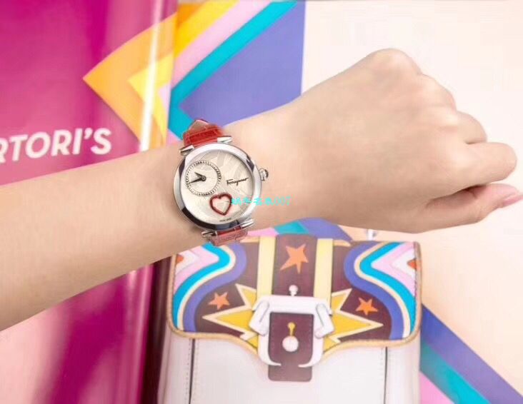 【渠道原单迪丽热巴同款系列】 菲拉格慕Ferragamo-Cuore Ferragamo系列-FE298 0016石英女表 / FEL012