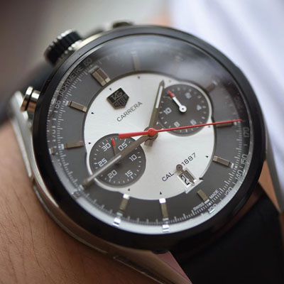 【视频评测V6厂泰格豪雅复刻表】泰格豪雅级卡莱拉赛车限定版CAR2C11.FC6327腕表