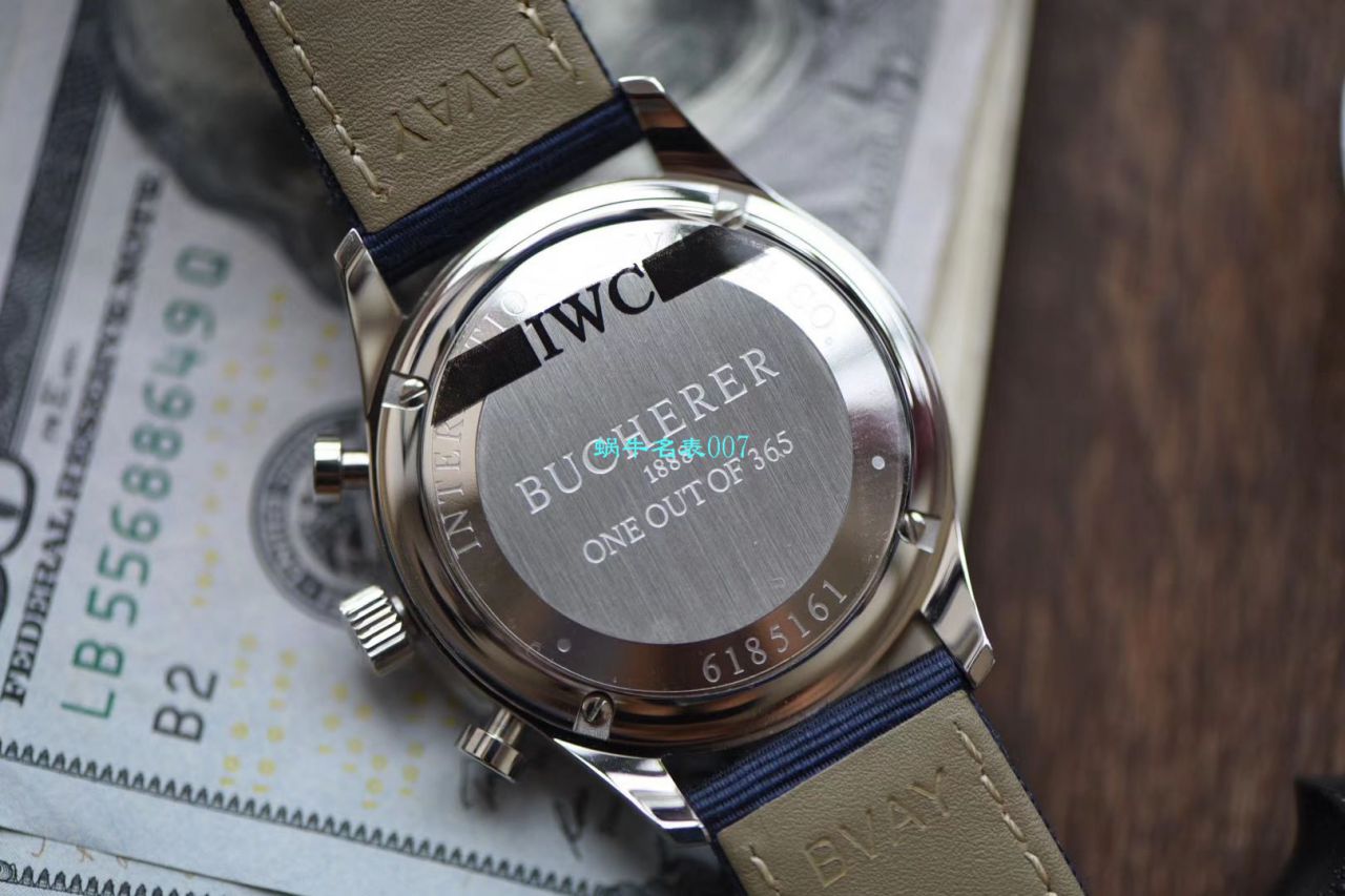 【视频评测YL厂万国葡计复刻高仿手表】万国宝嘉尔特别版葡萄牙系列IW3711492腕表 / WG501