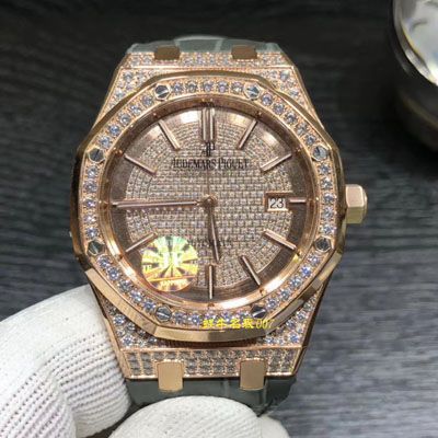 【视频评测JF厂Audemars Piguet复刻高仿手表】爱彼皇家橡树系列15402OR.ZZ.D003CR.01腕表