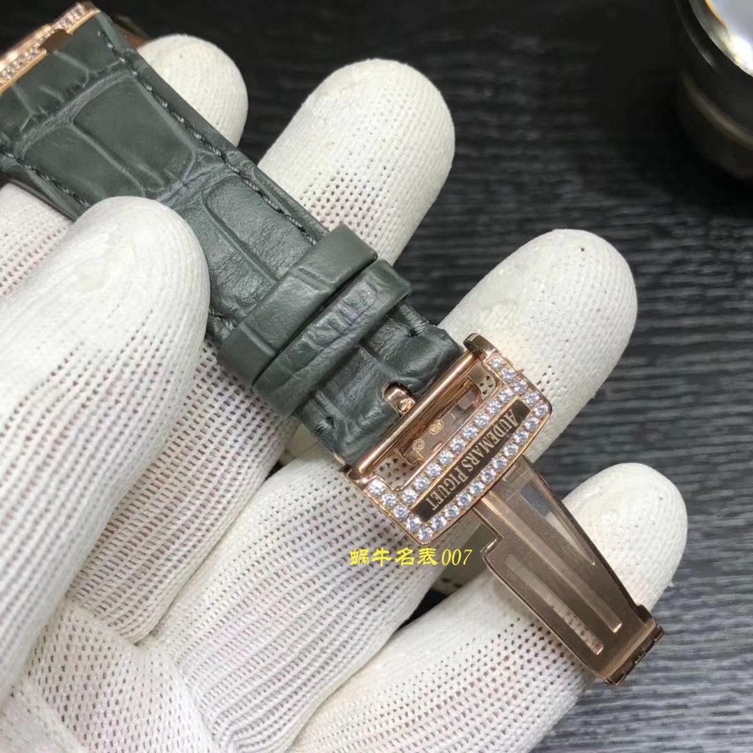 【视频评测JF厂Audemars Piguet复刻高仿手表】爱彼皇家橡树系列15402OR.ZZ.D003CR.01腕表 / AP179