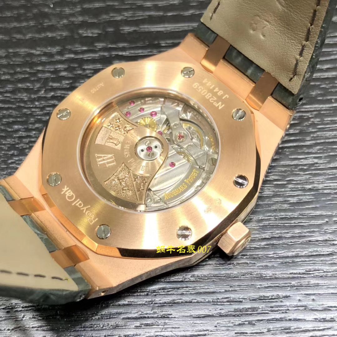 【视频评测JF厂Audemars Piguet复刻高仿手表】爱彼皇家橡树系列15402OR.ZZ.D003CR.01腕表 / AP179