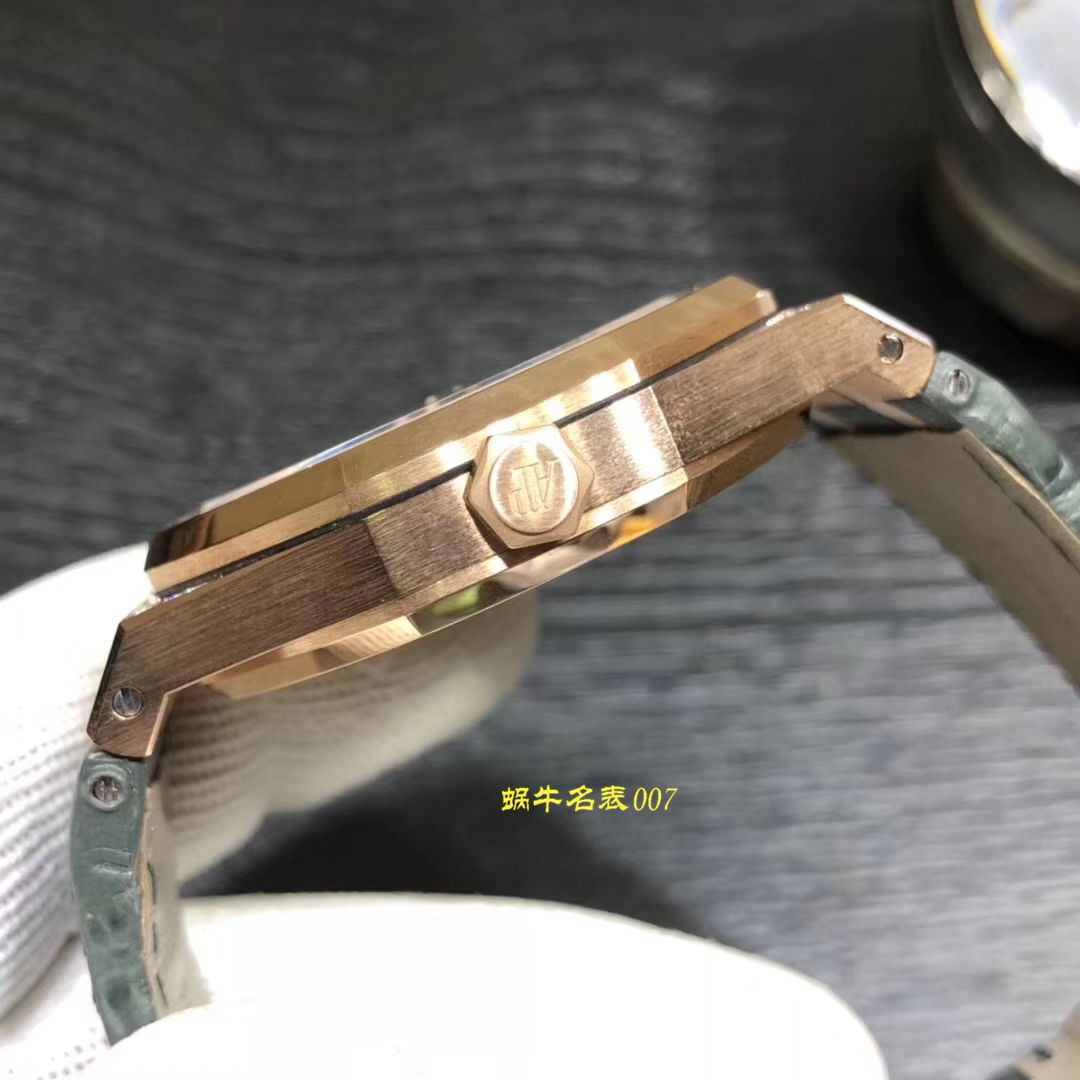 【视频评测JF厂Audemars Piguet复刻高仿手表】爱彼皇家橡树系列15402OR.ZZ.D003CR.01腕表 / AP179