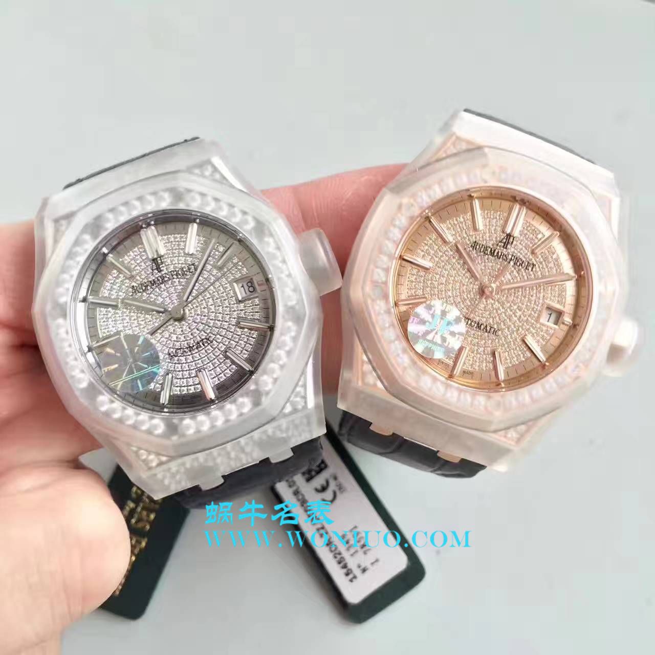 【视频评测JF厂Audemars Piguet复刻高仿手表】爱彼皇家橡树系列15402OR.ZZ.D003CR.01腕表 / AP179