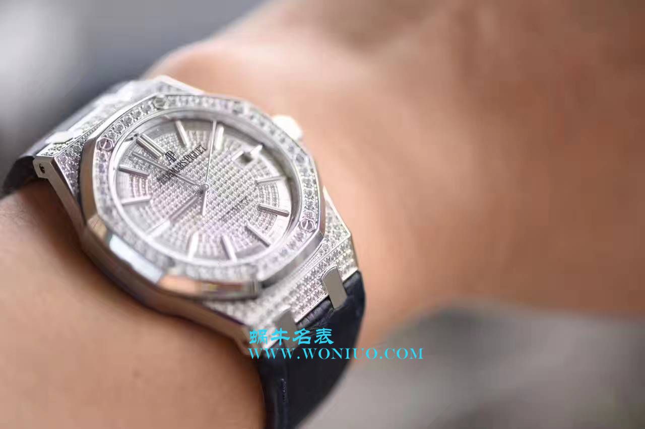 【视频评测JF厂Audemars Piguet复刻高仿手表】爱彼皇家橡树系列15402OR.ZZ.D003CR.01腕表 / AP179