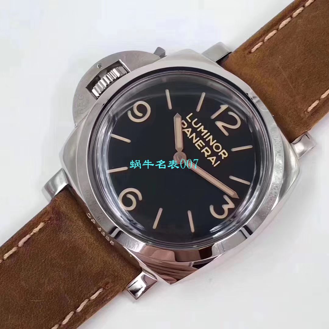 【ZF厂复刻高仿表】沛纳海Luminor 1950 left-handed 左撇子3 Days PAM557、PAM00557 / ZFPAM557