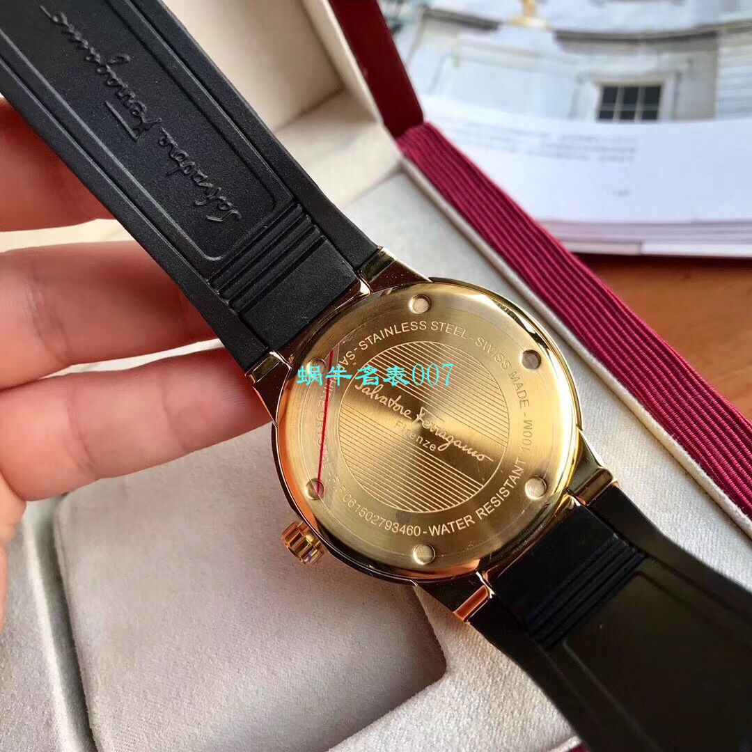 【渠道原单】菲拉格慕最新款计时石英男表这款类似AP的表壳设计 / FEL013