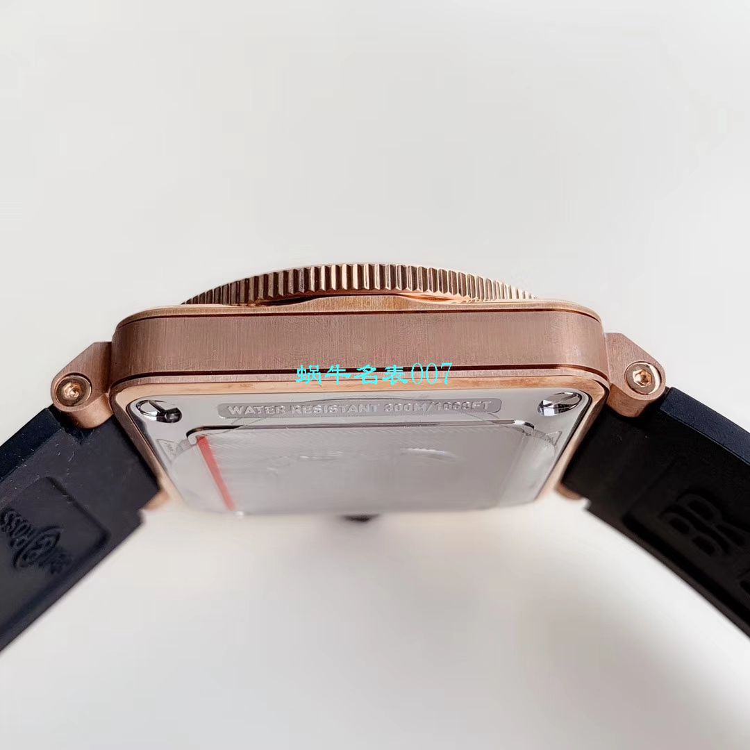 【BR厂复刻高仿Bell & Ross青铜手表】柏莱士INSTRUMENTS系列BR0392-D-BL-BR/SCA腕表 / BR0392divB