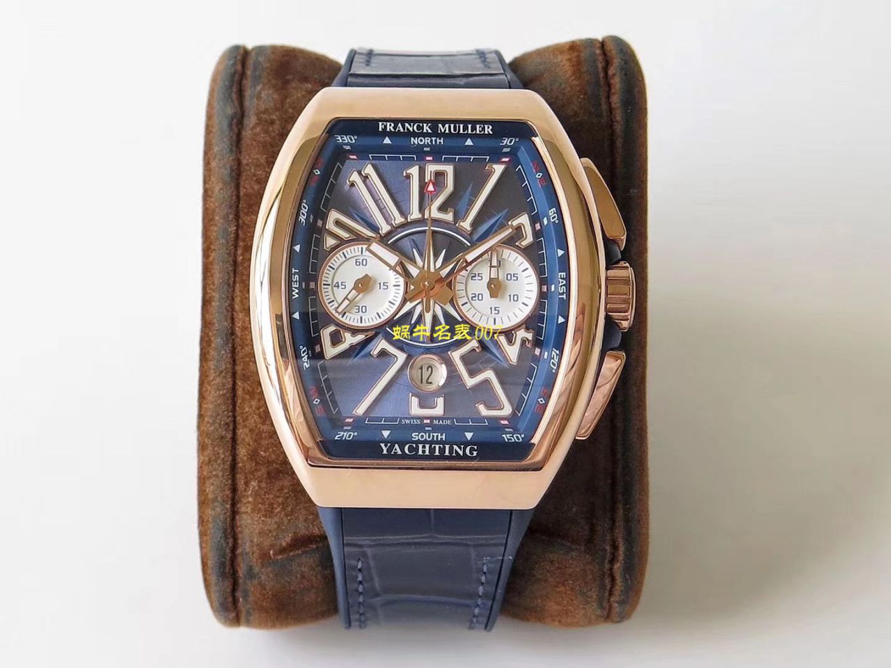 【台湾厂Franck Muller复刻高仿手表】法兰克穆勒MEN'S COLLECTION系列V 45 CC DT YACHT腕表 / FL063