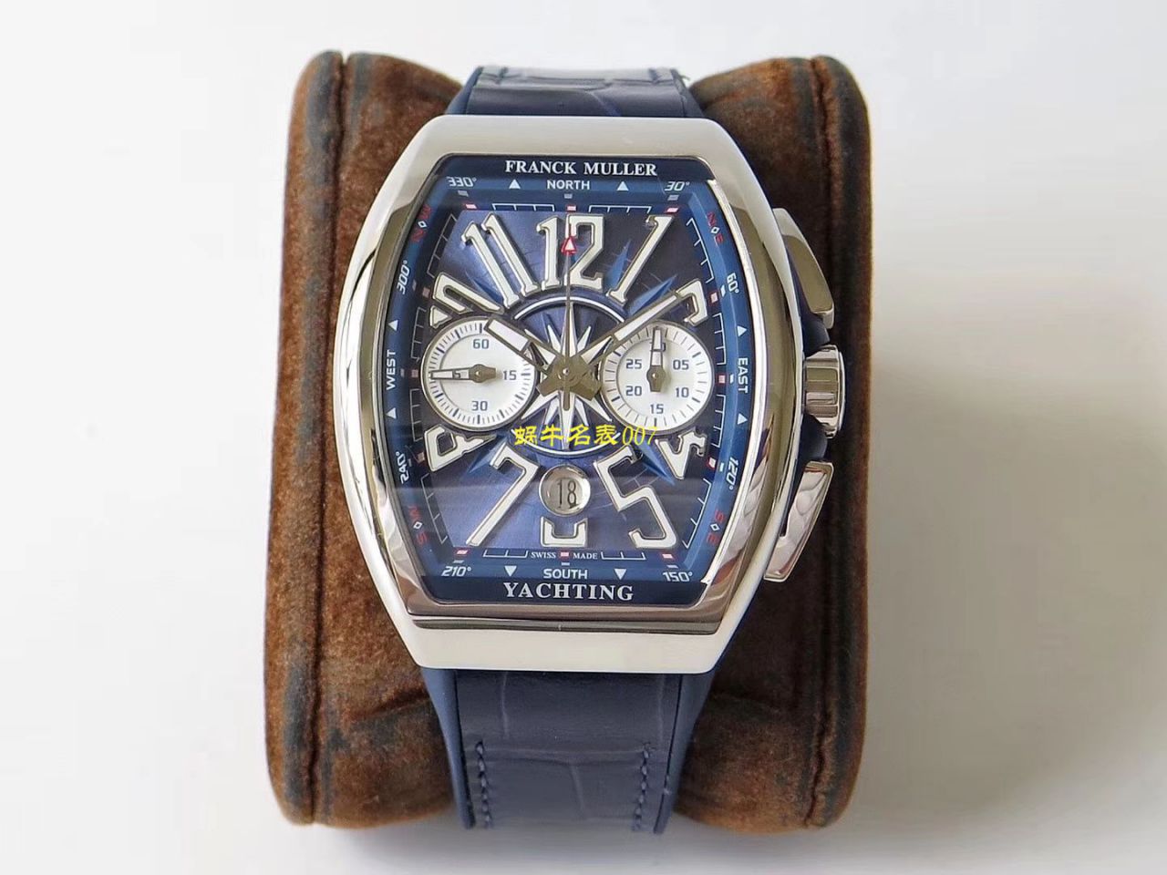 【台湾厂Franck Muller复刻高仿手表】法兰克穆勒MEN'S COLLECTION系列V 45 CC DT YACHT腕表 / FL063