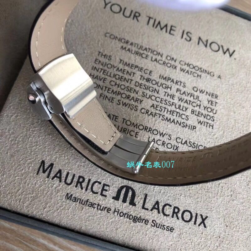【Maurice Lacroix渠道原单】艾美奔涛系列PT6148-SS001-131-1，PT6148-SS002-131-1，PT6148-SS002-330腕表 / AI08