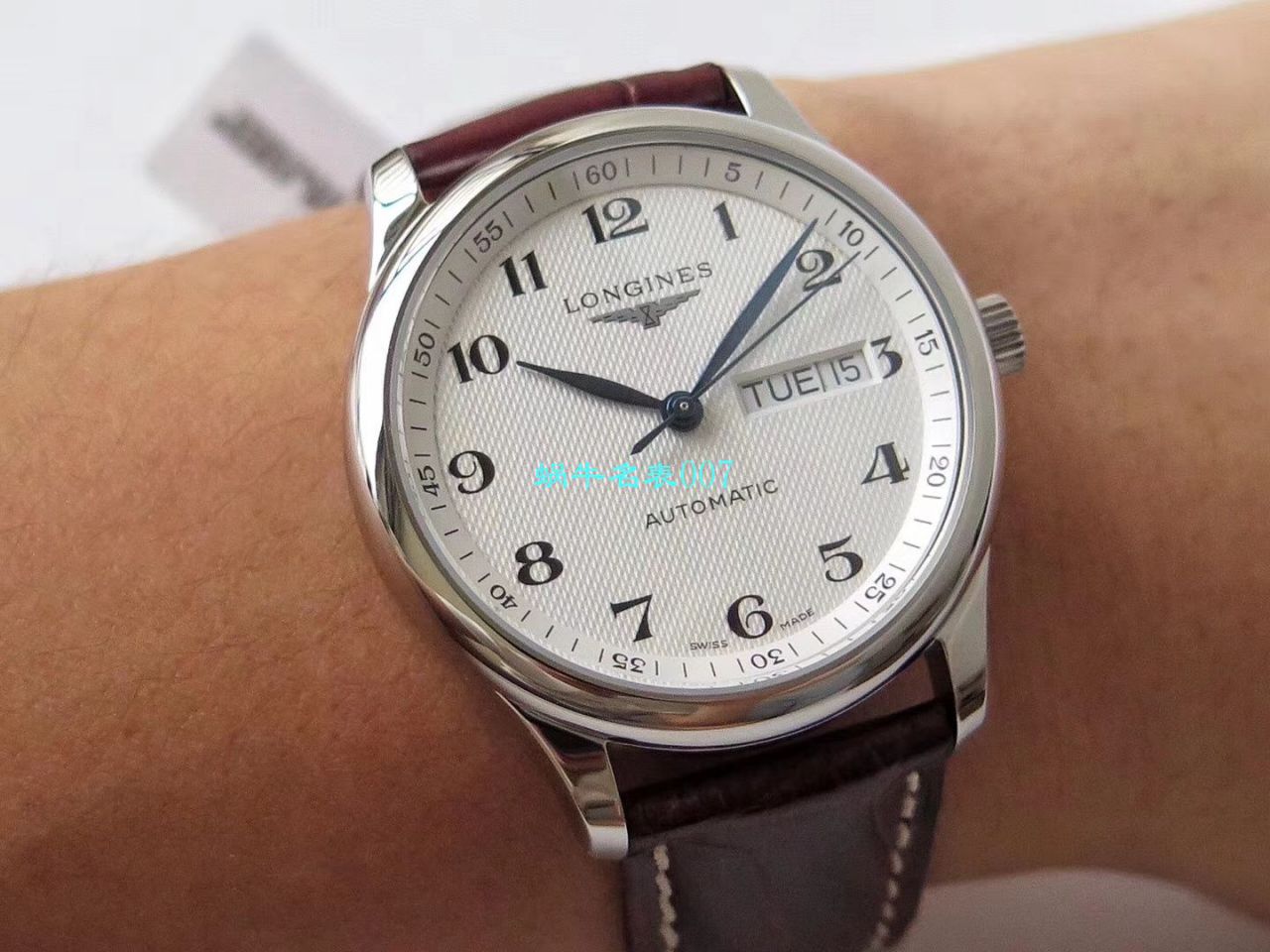 【视频评测KZ厂Longines复刻高仿表】浪琴名匠系列L2.755.4.78.6、L2.755.4.78.3腕表 / LG100