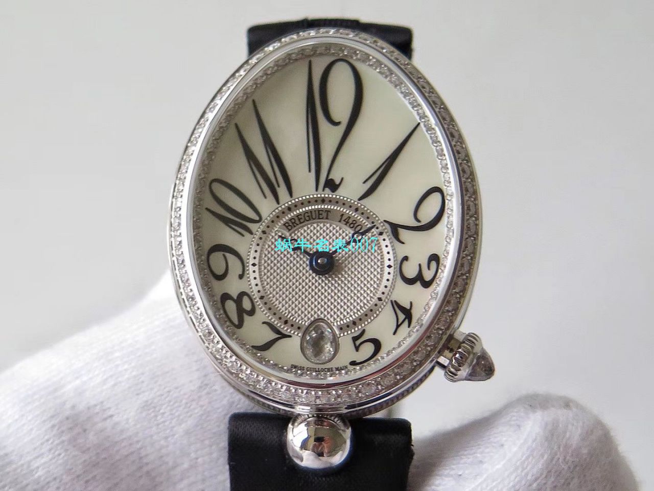 【视频评测ZF厂Breguet复刻高仿表】宝玑那不勒斯皇后系列8918BB/58/964/D00D女腕表 / BZ056