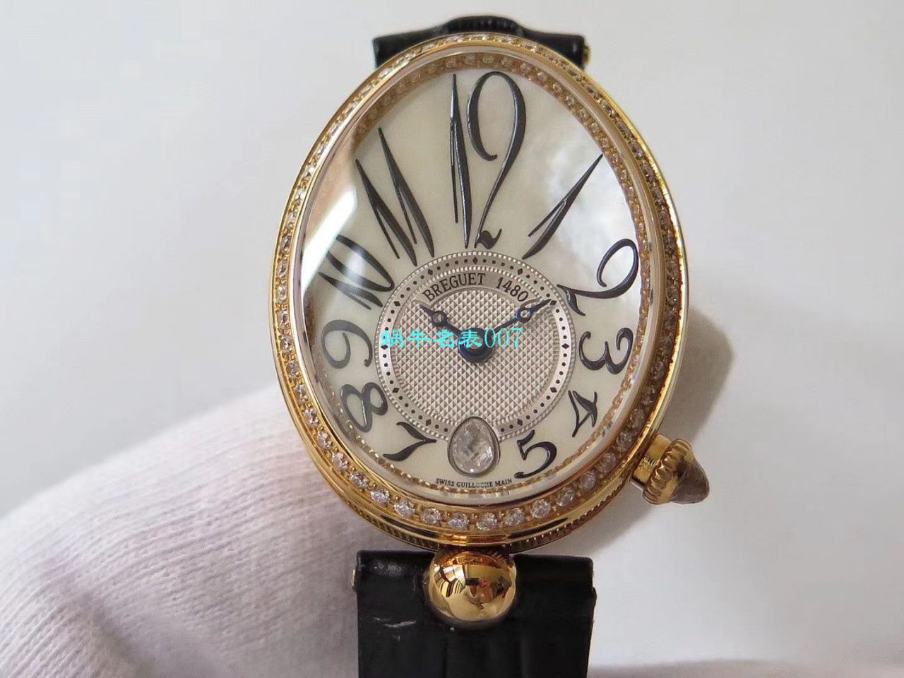 【视频评测ZF厂Breguet复刻高仿女表】宝玑那不勒斯皇后系列8918BA/58/964/D00D腕表 / BZ057