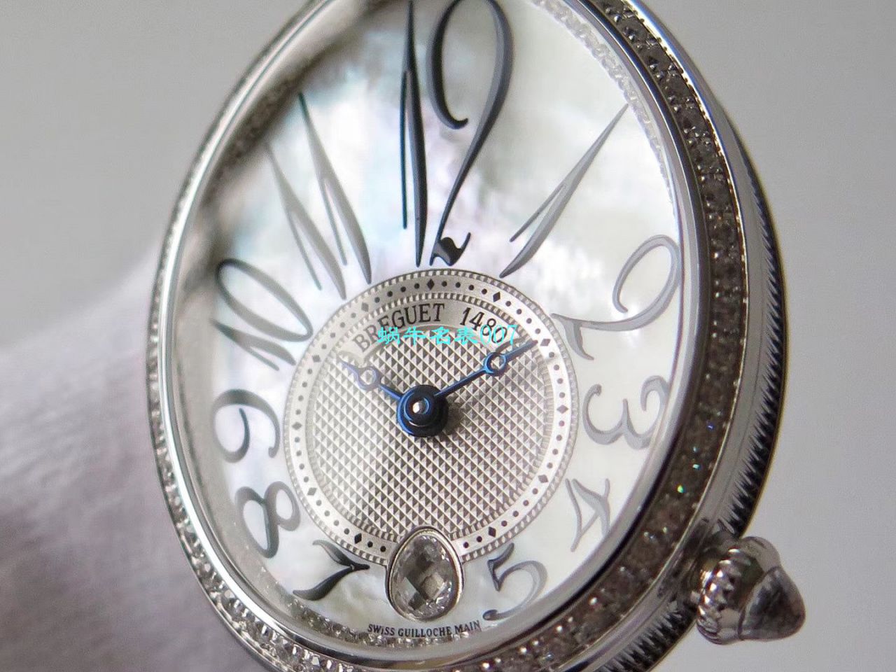 【视频评测ZF厂Breguet复刻高仿表】宝玑那不勒斯皇后系列8918BB/58/964/D00D女腕表 / BZ056