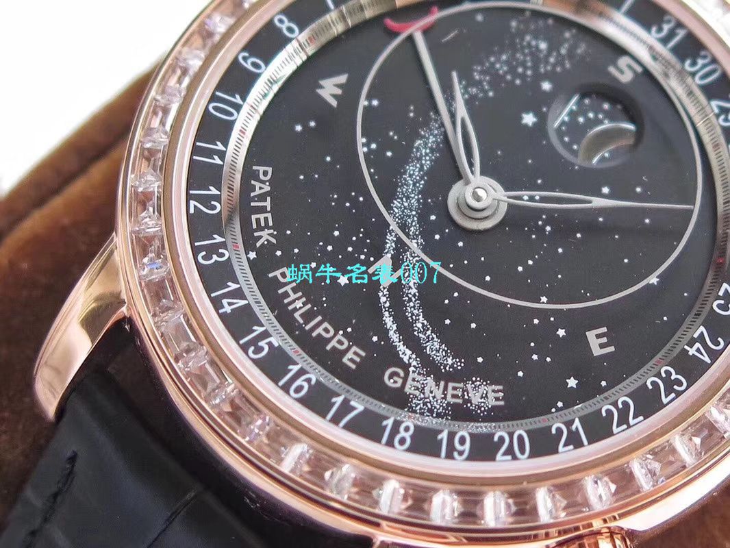 【台湾厂PATEK PHILIPPE复刻高仿表】百达翡丽超级复杂功能计时系列6104R-001腕表 / BD232
