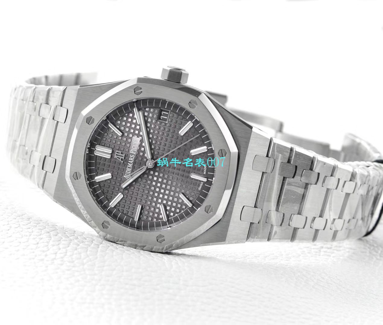 【OM厂复刻高仿表】爱彼皇家橡树系列15500ST.OO.1220ST.01，15500ST.OO.1220ST.02，15500ST.OO.1220ST.03腕表 / AP180