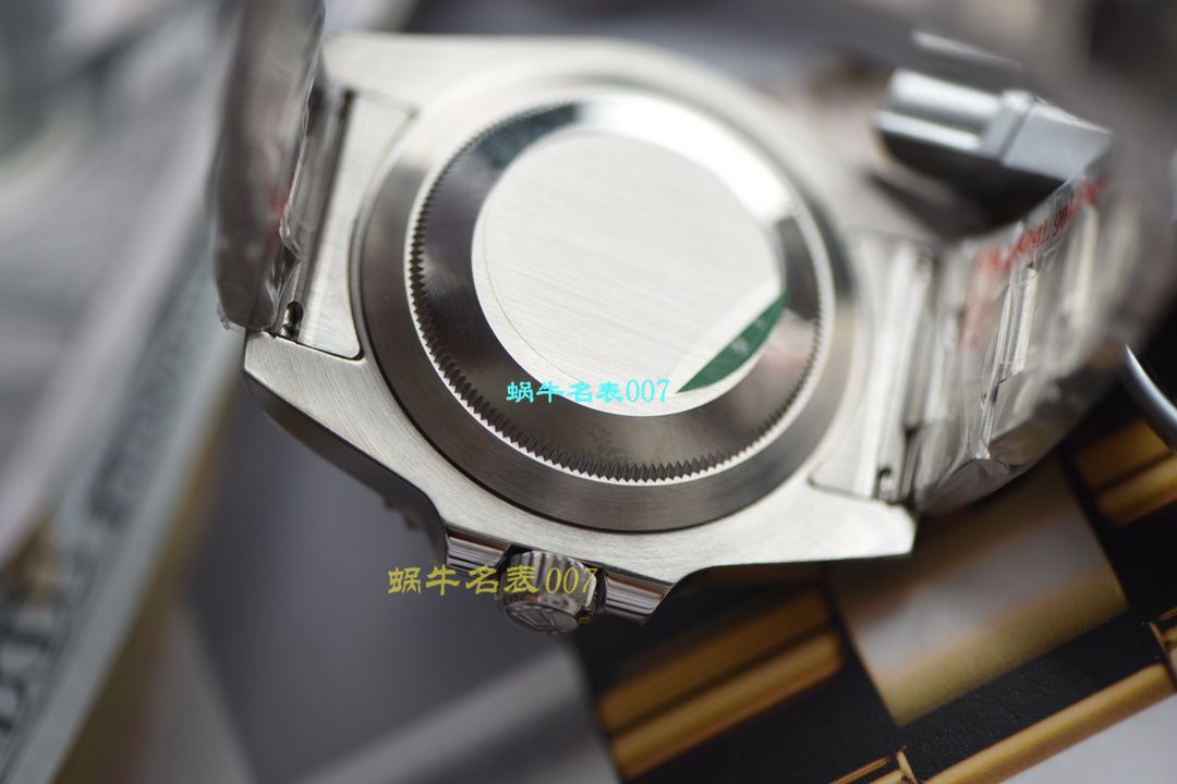 【视频评测N厂绿水鬼黑水鬼V10升​级版本手表】劳力士潜航者型高仿116610LV-97200，116610LN-97200黑绿水鬼腕表 / R390