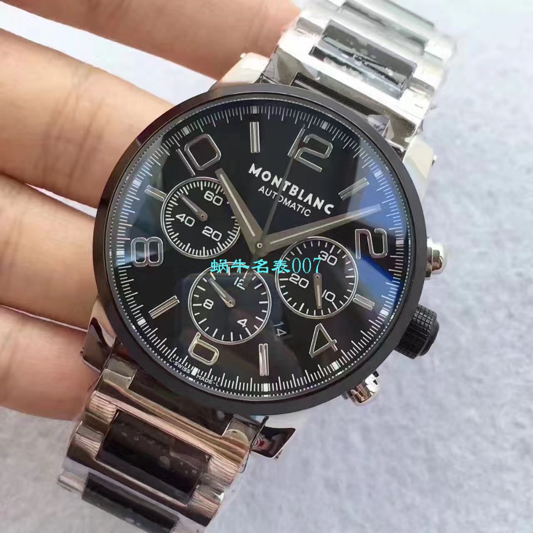 【台湾厂MONTBLANC复刻高仿手表】万宝龙时光行者系列李达康书记同款U0103094腕表 / M026